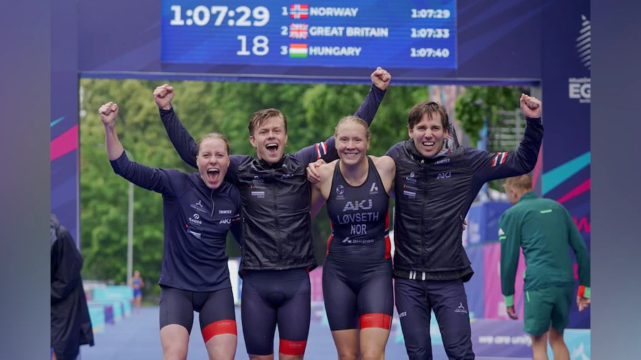 Igrzyska Europejskie 2023: Norwegia zwycięża w triathlonie