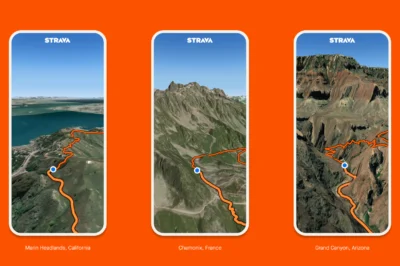 Strava wprowadza nową funkcję „Flyover”